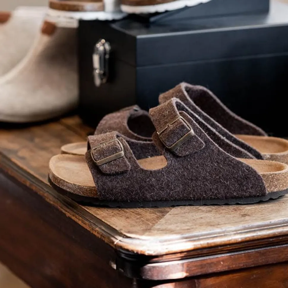 Mikael wool sandals