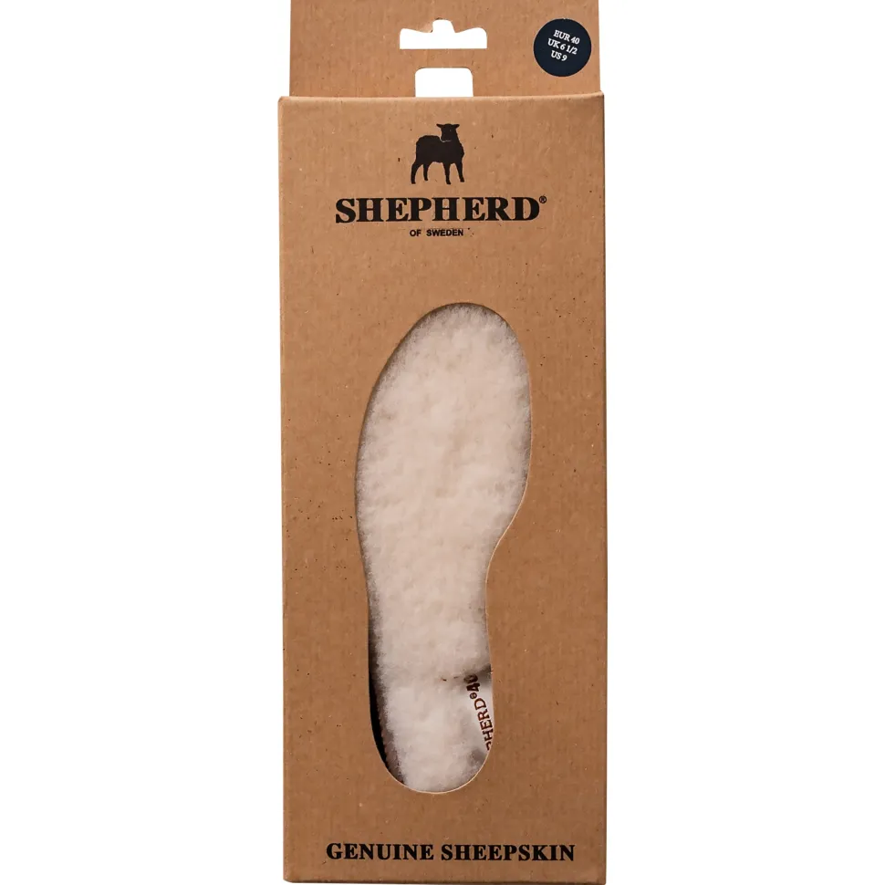 Moheda sheepskin sole - White
