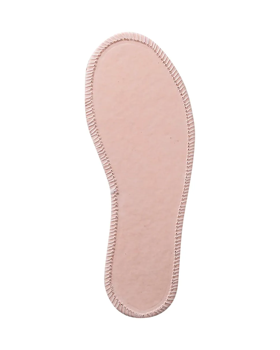 Moheda sheepskin sole - White